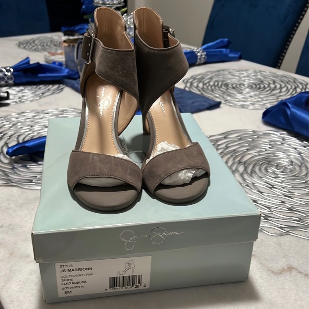 Jessica Simpson 3 inch heels.